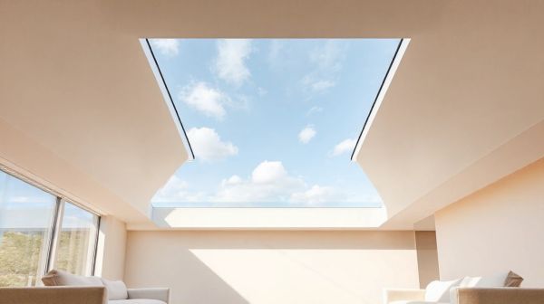 Elevate your home aesthetics with a flat glass rooflight