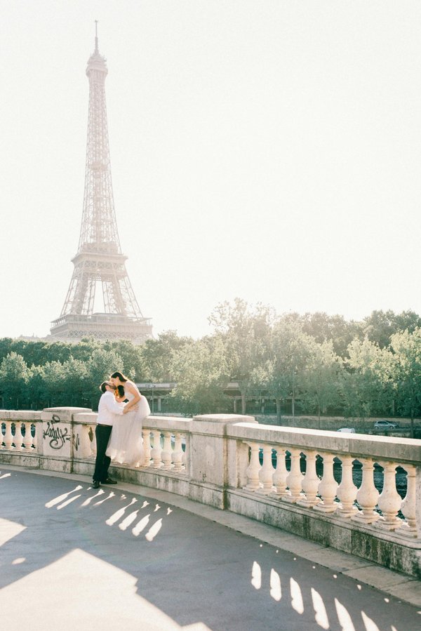 Chic paris elopement inspirations for an intimate wedding experience